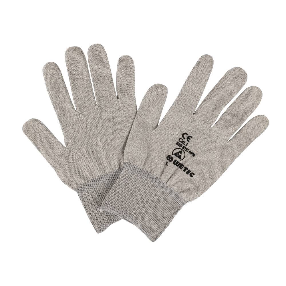 WETEC ESD-Handschuhe, antiallergen, S