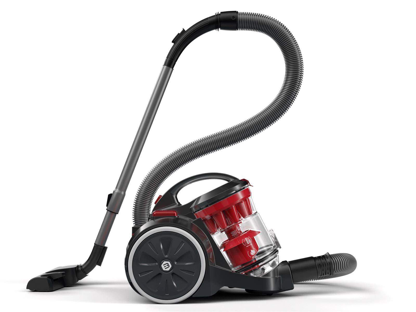 Balter Vento A4 Staubsauger beutellos, 850W hohe Saugleistung, große 3L Staubbehälter, Multizyklon, HEPA-Filter