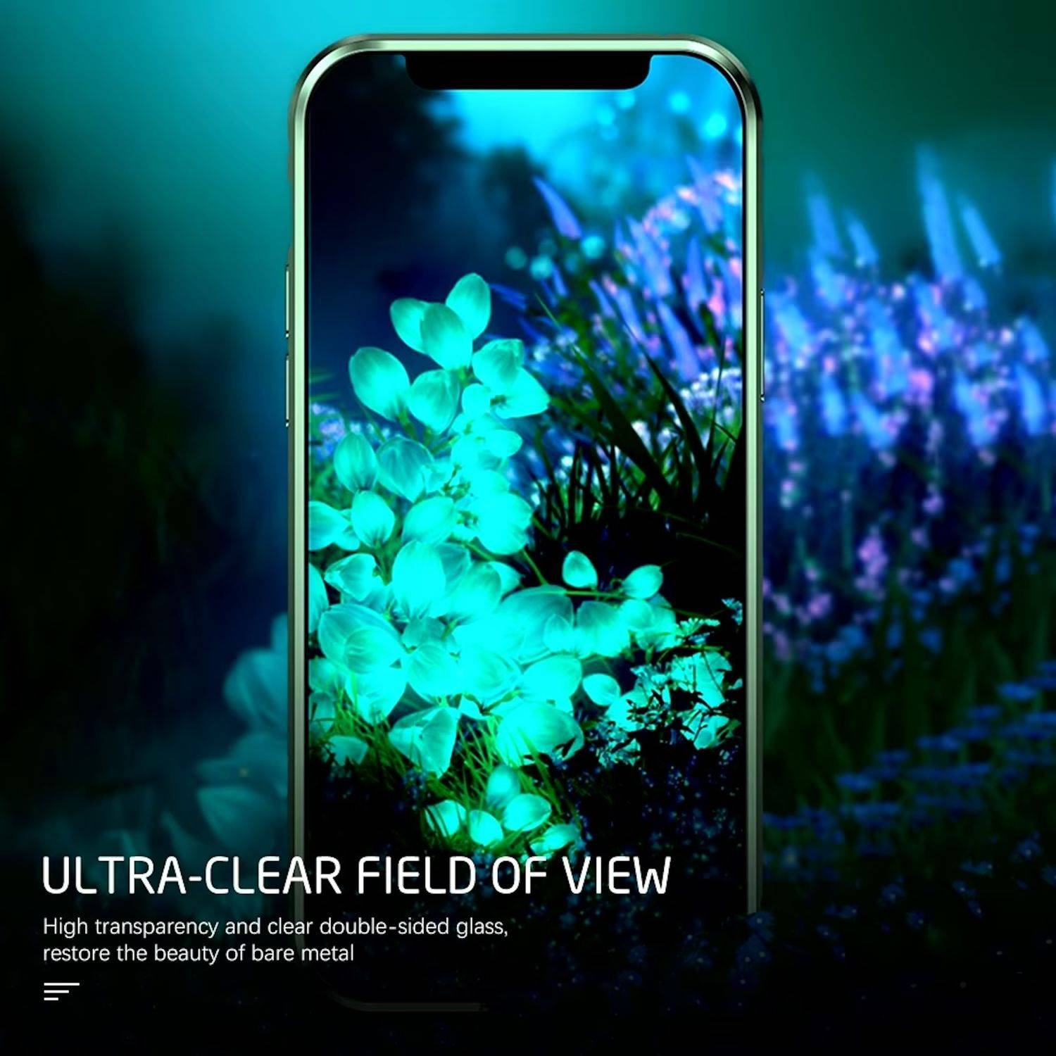 Für Xiaomi 14T Handy Tasche 360 Magnet Glas Bumper Metall Hülle Etuis Case Cover