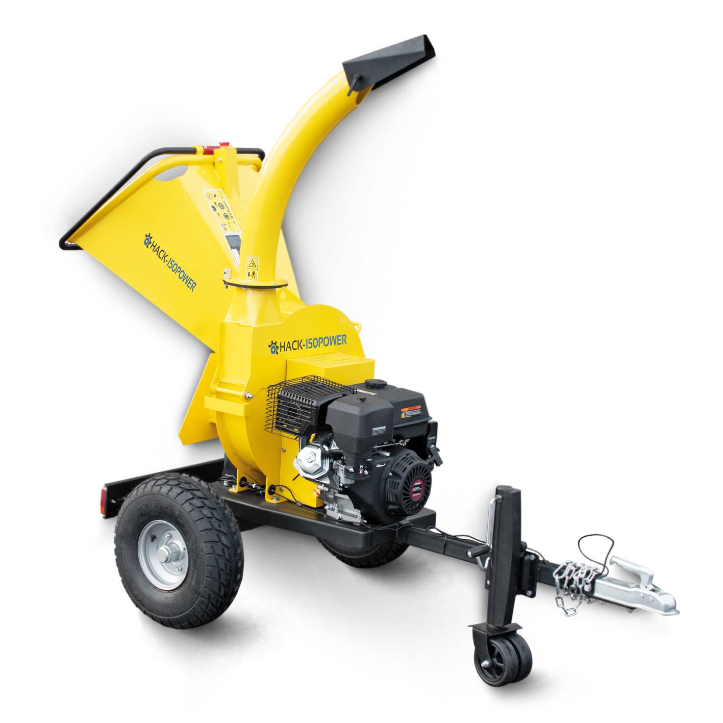 BAMATO Holzhäcksler HACK-150POWER mit E-Start