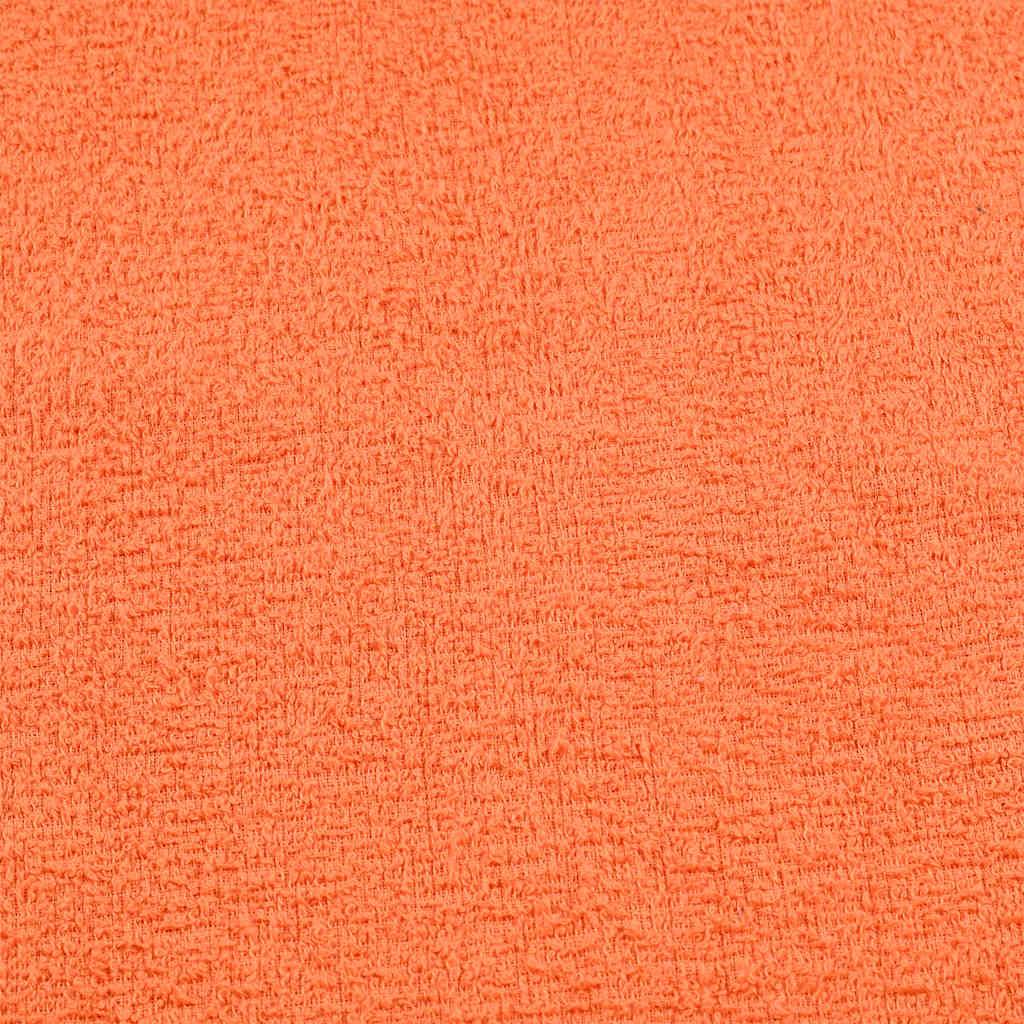 vidaXL Handtücher 10 Stk. Orange 100x200 cm 360 g/m² 100% Baumwolle