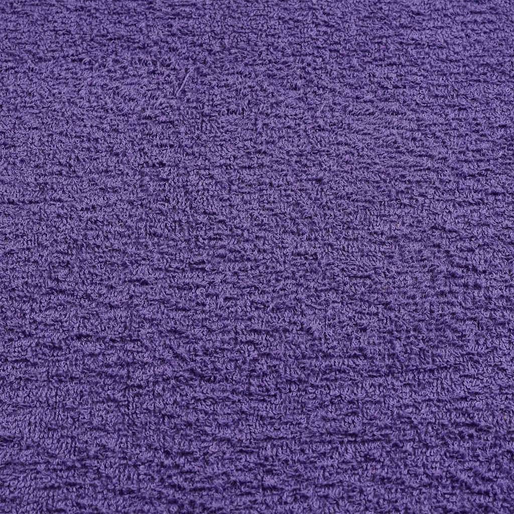 vidaXL Handtücher 10 Stk. Lila 50x100 cm 360 g/m² 100% Baumwolle