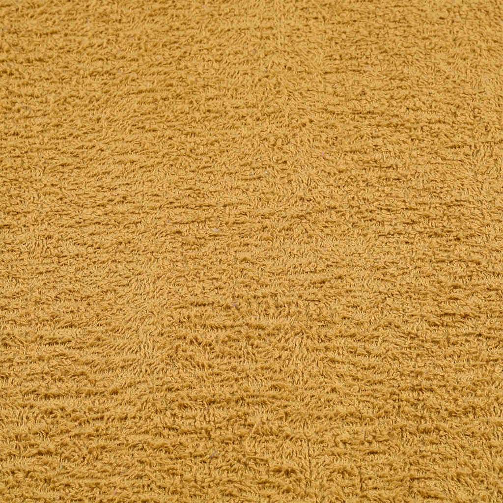 vidaXL Gästetücher 10 Stk. Golden 30x50 cm 360 g/m² 100% Baumwolle