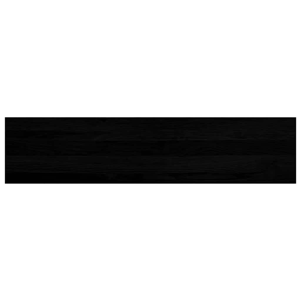 vidaXL Treppenstufen 8 Stk. Dunkelbraun 110x30x2 cm Massivholz Eiche