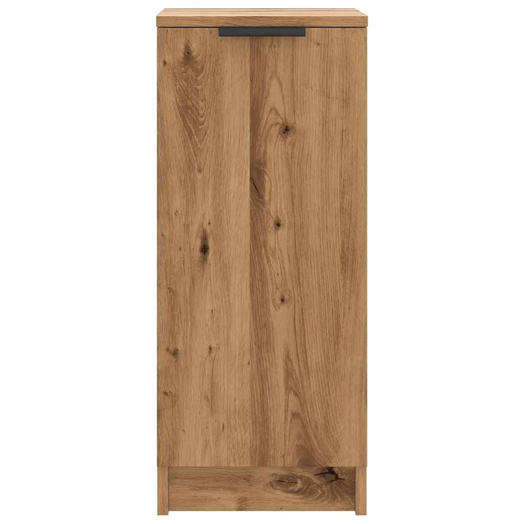 vidaXL Schuhschrank Artisan-Eiche 29,5x35x70 cm Holzwerkstoff