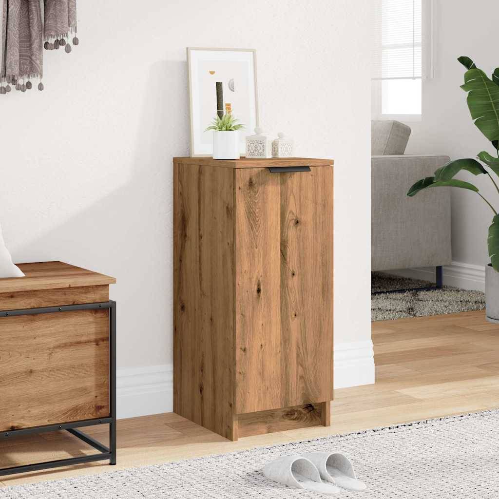 vidaXL Schuhschrank Artisan-Eiche 29,5x35x70 cm Holzwerkstoff