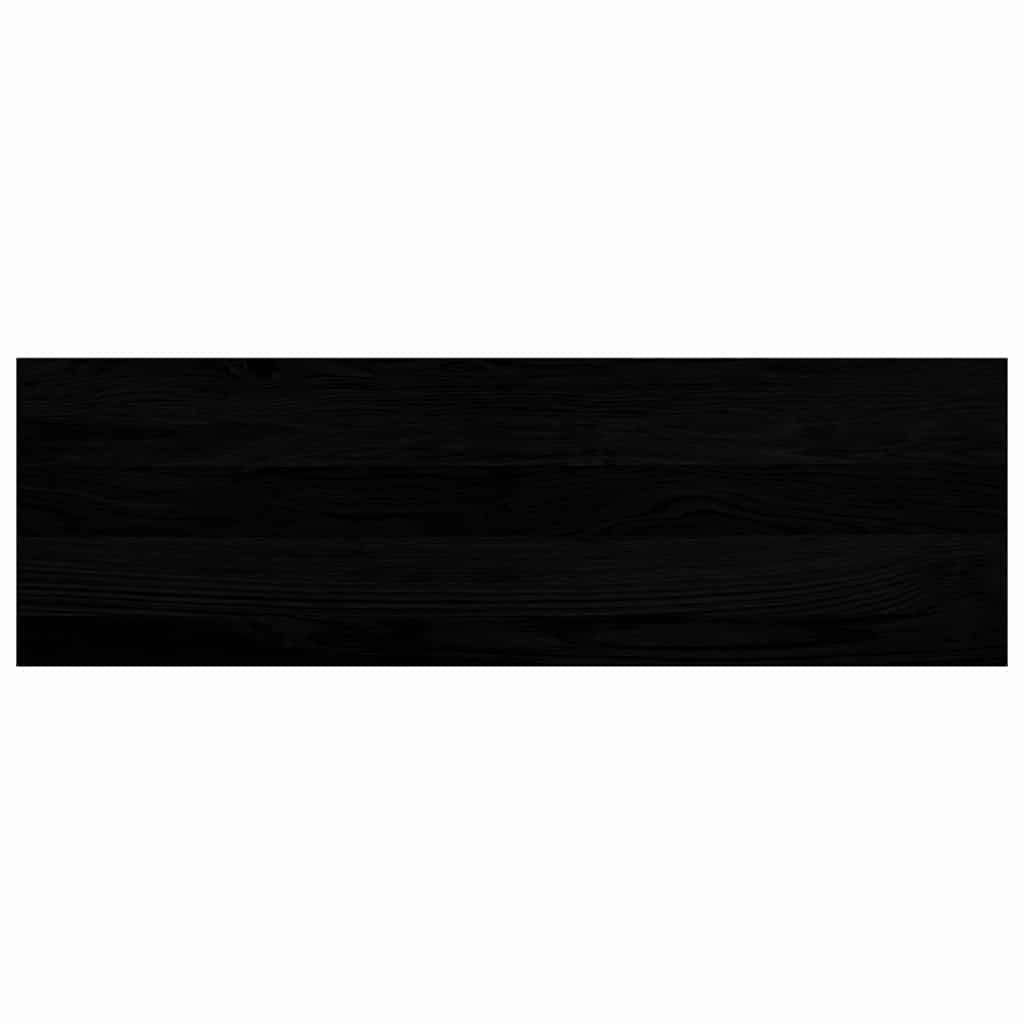 vidaXL Treppenstufen 4 Stk. Dunkelbraun 80x30x2 cm Massivholz Eiche