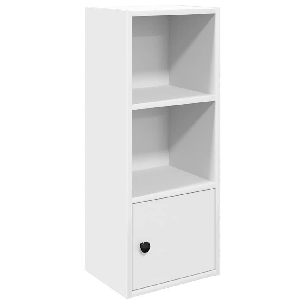 vidaXL Bücherregal Weiß 31x24x77 cm Holzwerkstoff