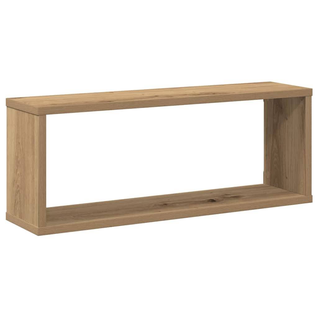 vidaXL Wandregale 4 Stk. Artisan-Eiche 60x15x23 cm Holzwerkstoff