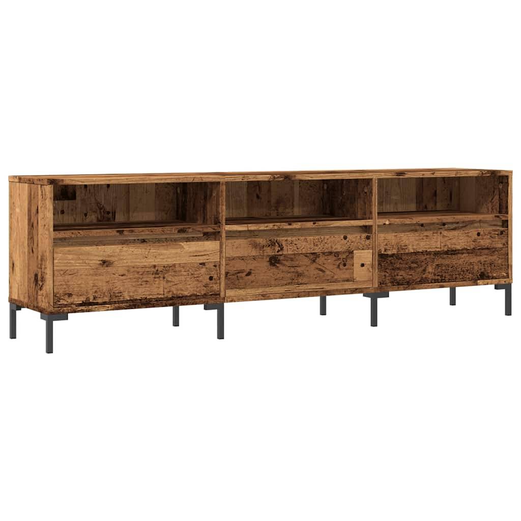 vidaXL TV-Schrank Altholz-Optik 150x30x44,5 cm Holzwerkstoff