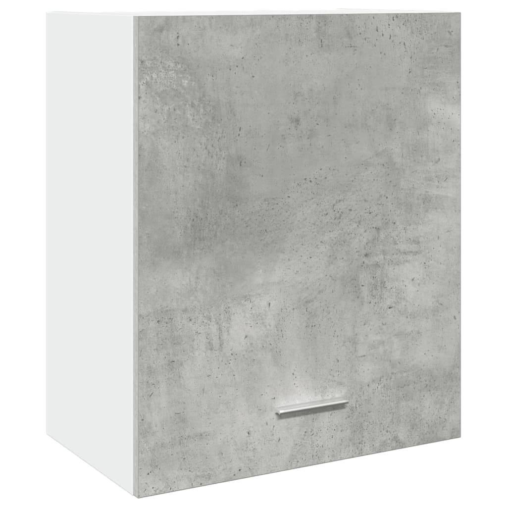 vidaXL Hängeschrank Lyon Betongrau 50x31x60 cm Holzwerkstoff
