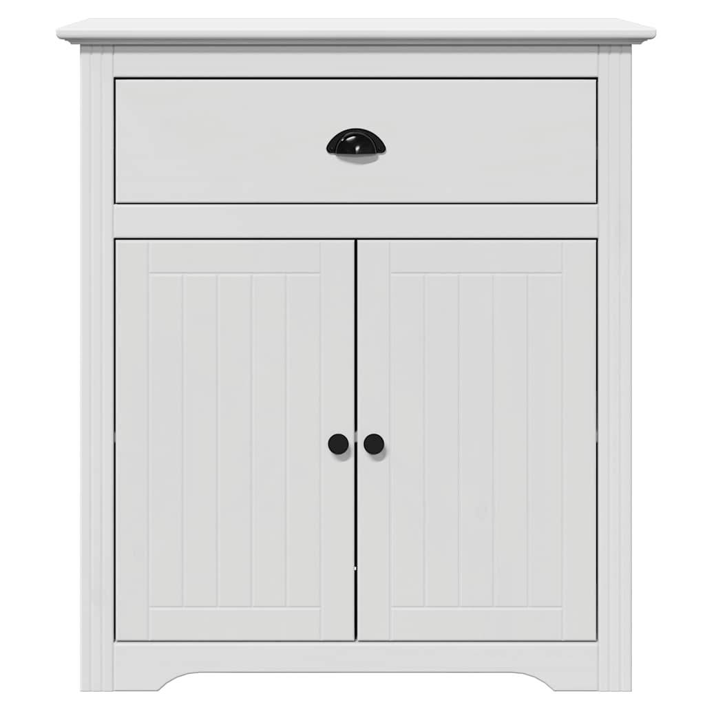 vidaXL Flurschrank BODO Weiß 80x35x90 cm