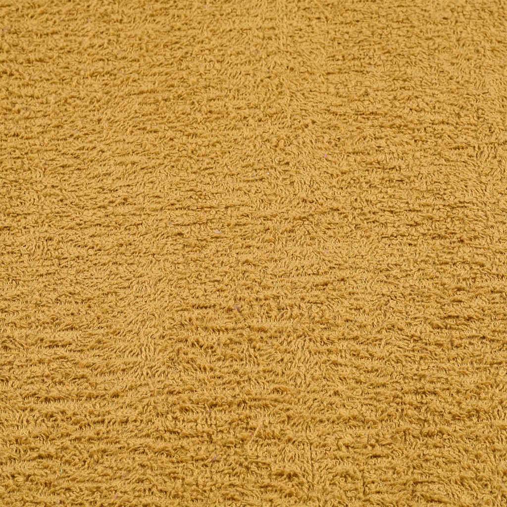 vidaXL Handtücher 2 Stk. Golden 100x200 cm 360 g/m² 100% Baumwolle