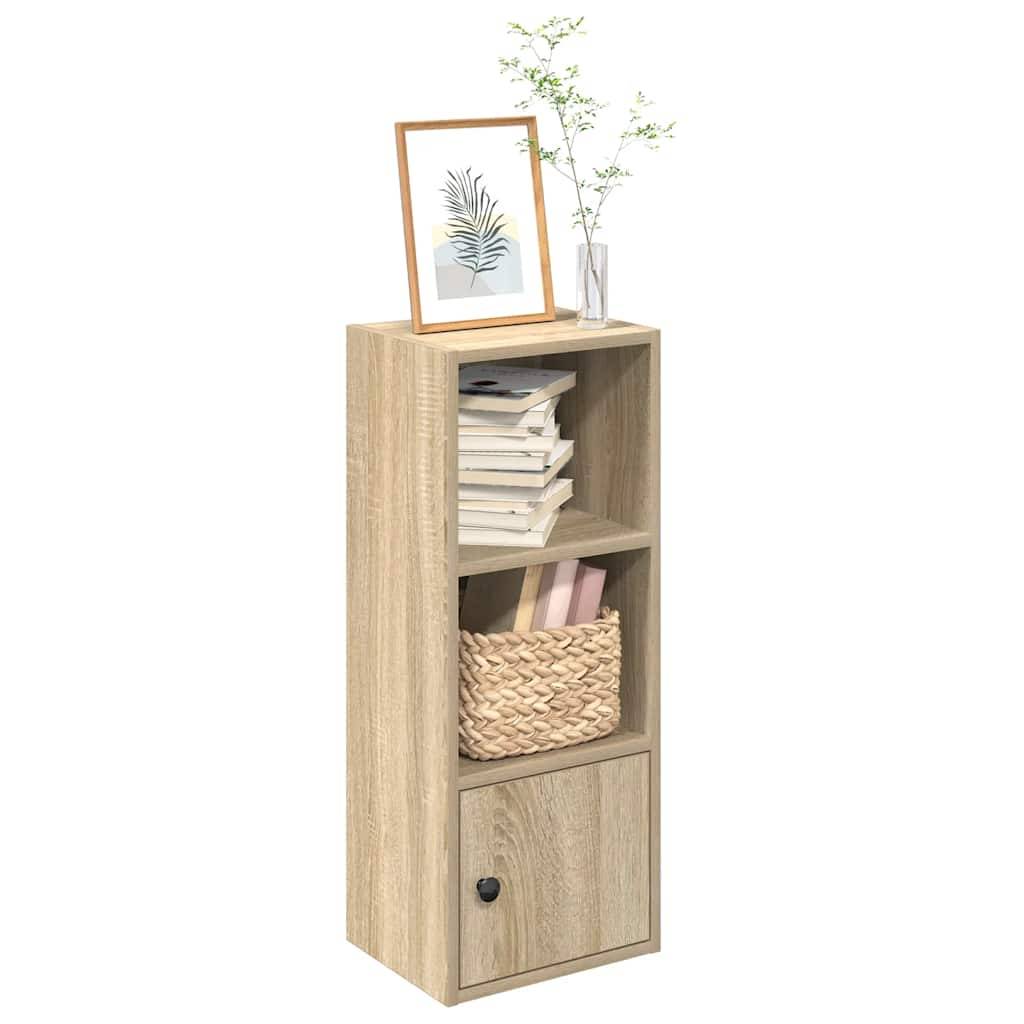 vidaXL Bücherregal Sonoma-Eiche 31x24x77 cm Holzwerkstoff