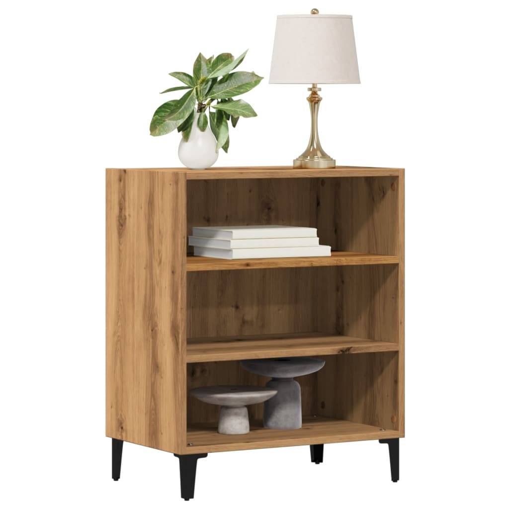 vidaXL Sideboard Artisan-Eiche 57x35x70 cm Holzwerkstoff