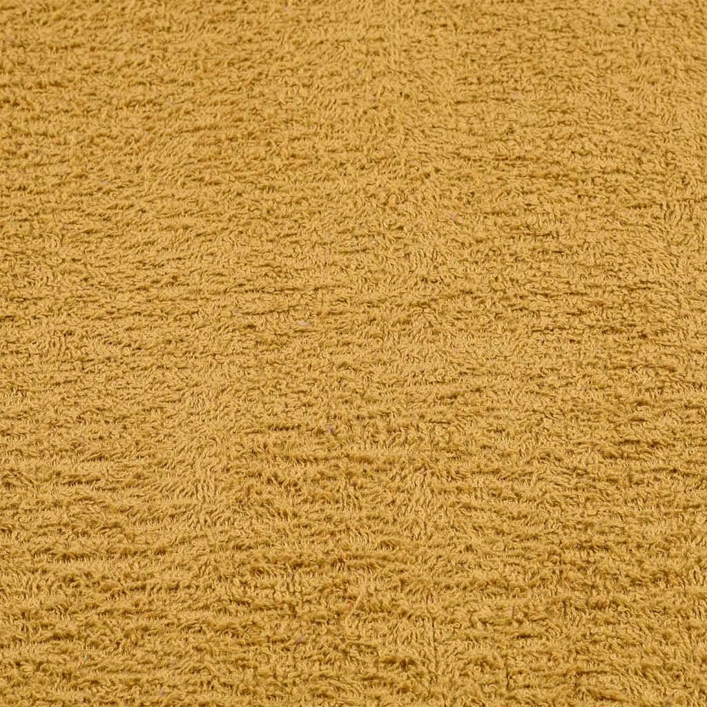 vidaXL Handtücher 2 Stk. Golden 50x100 cm 360 g/m² 100% Baumwolle