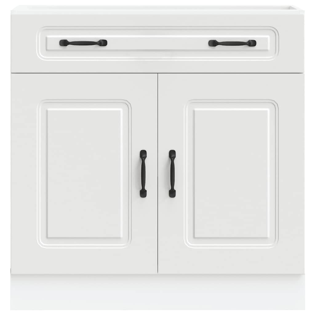 vidaXL Küchenunterschrank Kalmar Weiß Holzwerkstoff