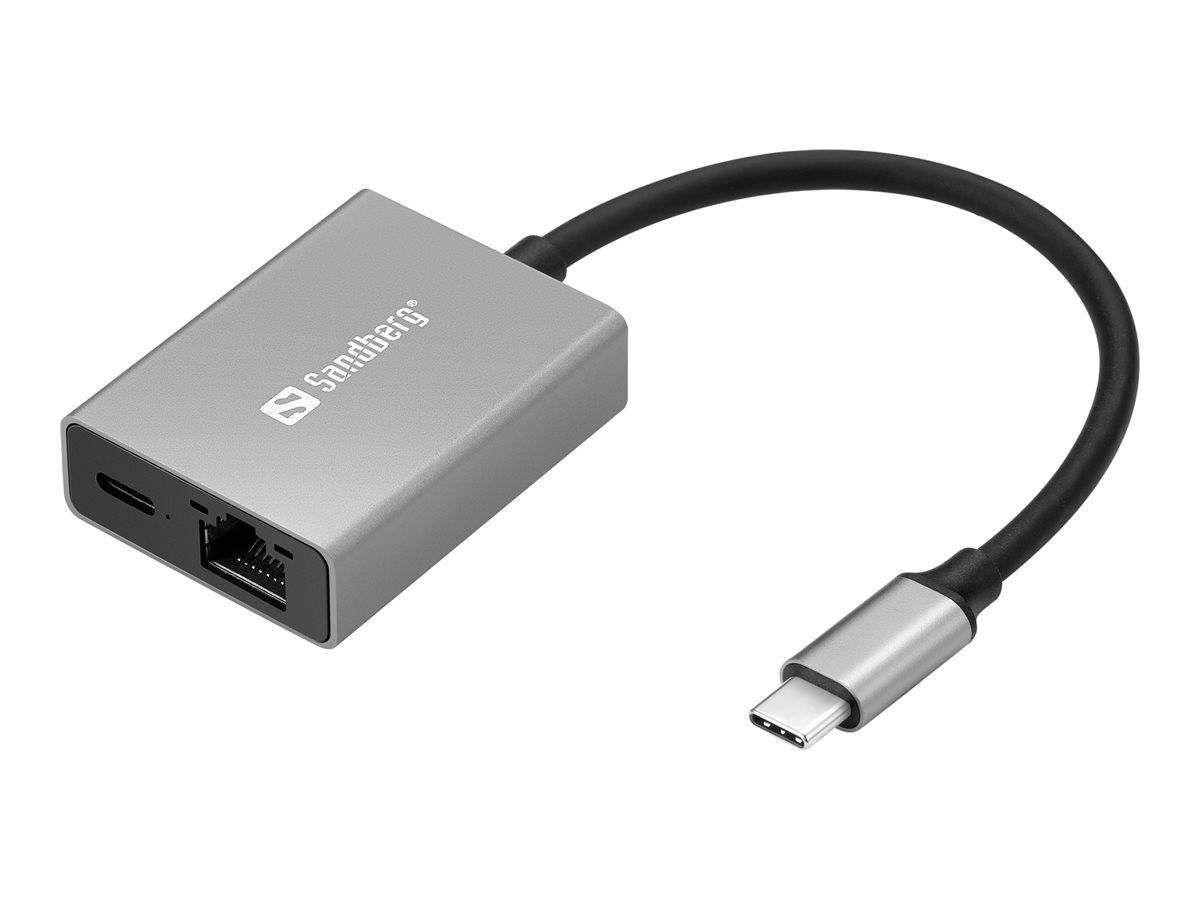 Sandberg - Netzwerkadapter - USB-C - Gigabit