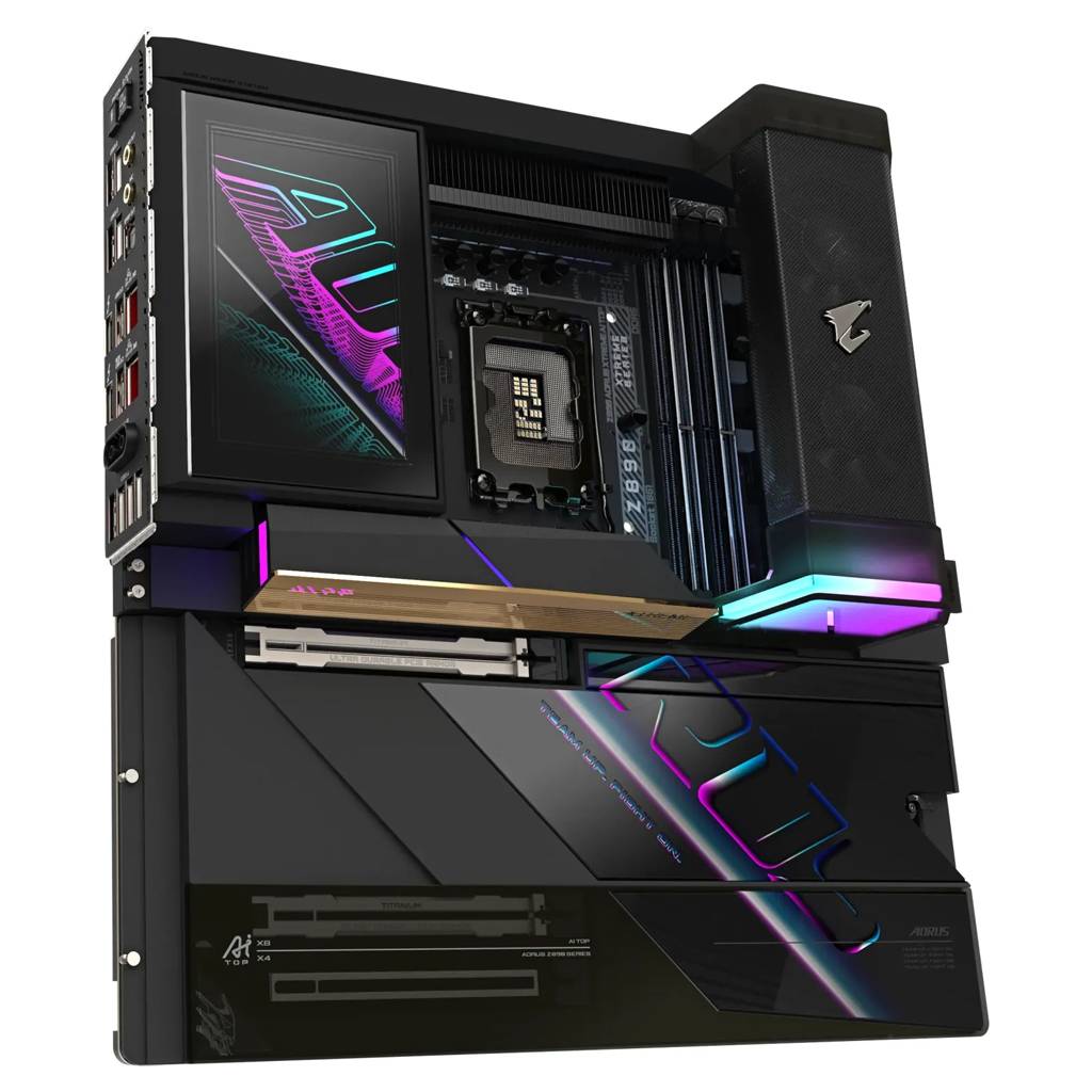 GIGABYTE - AORUS Z890 A XTREME AI TOP - Motherboard - E-ATX - LGA1851-Sockel - Z890 Chipsatz - USB4, USB 3.2 Gen 2, USB