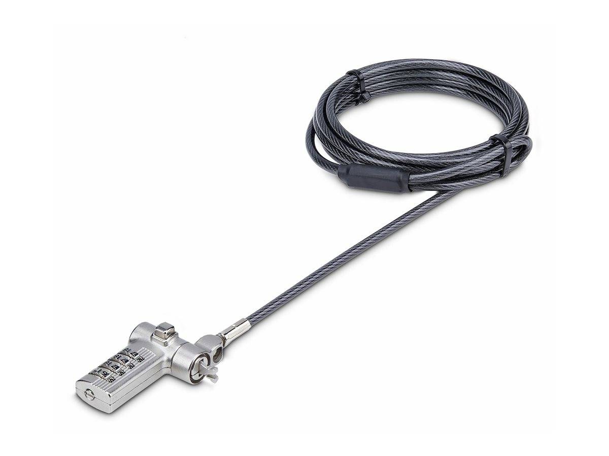 StarTech.com Serialized Laptop Lock, Works w/Noble Wedge/Nano/K-Slot