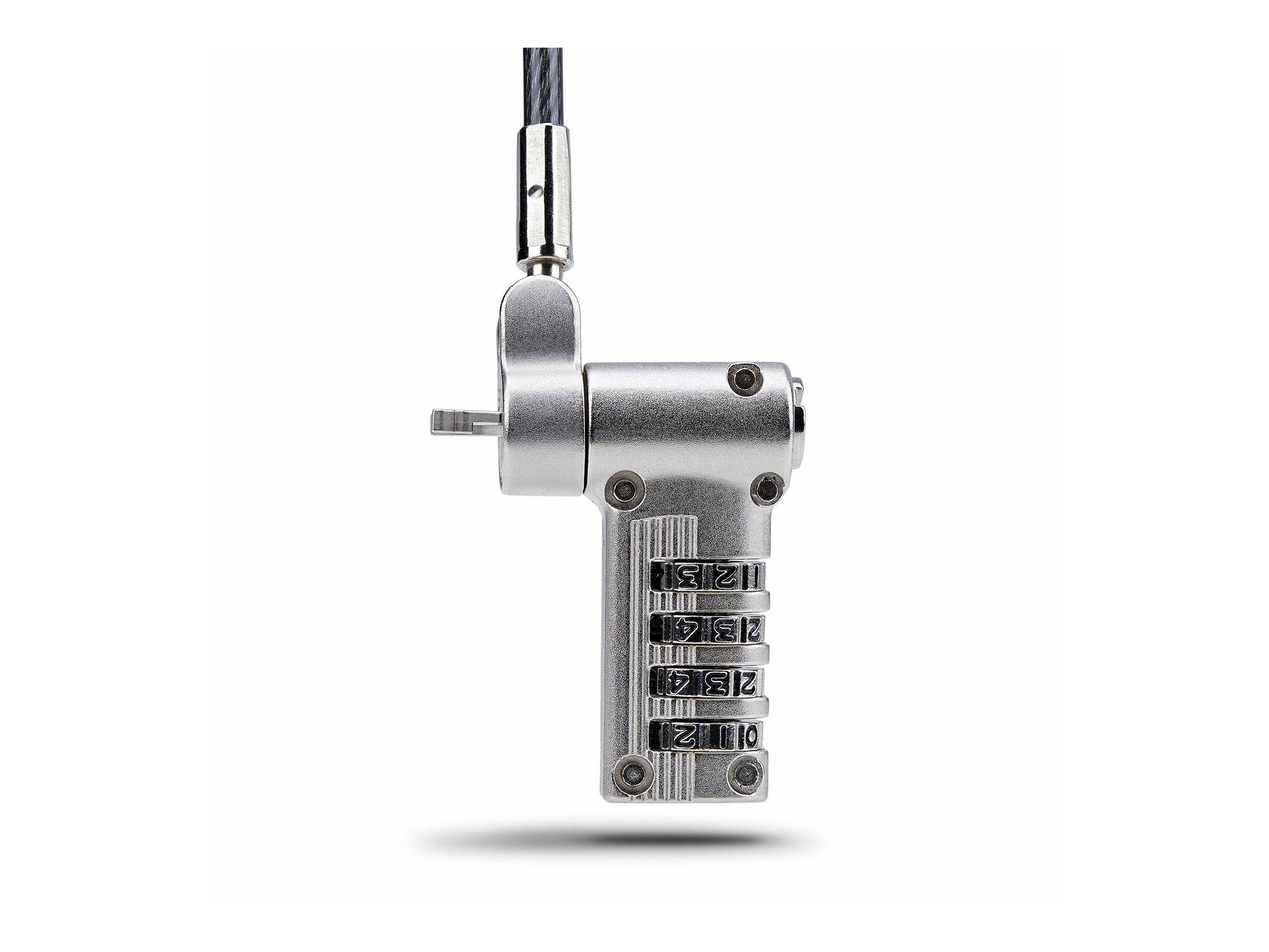 StarTech.com Serialized Laptop Lock, Works w/Noble Wedge/Nano/K-Slot