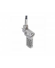 StarTech.com 25-Pack Laptop Lock, Compatible w/Noble Wedge/Nano/K-Slot - Sicherheitskabelschloss - Schwarz, Silber - 2 m