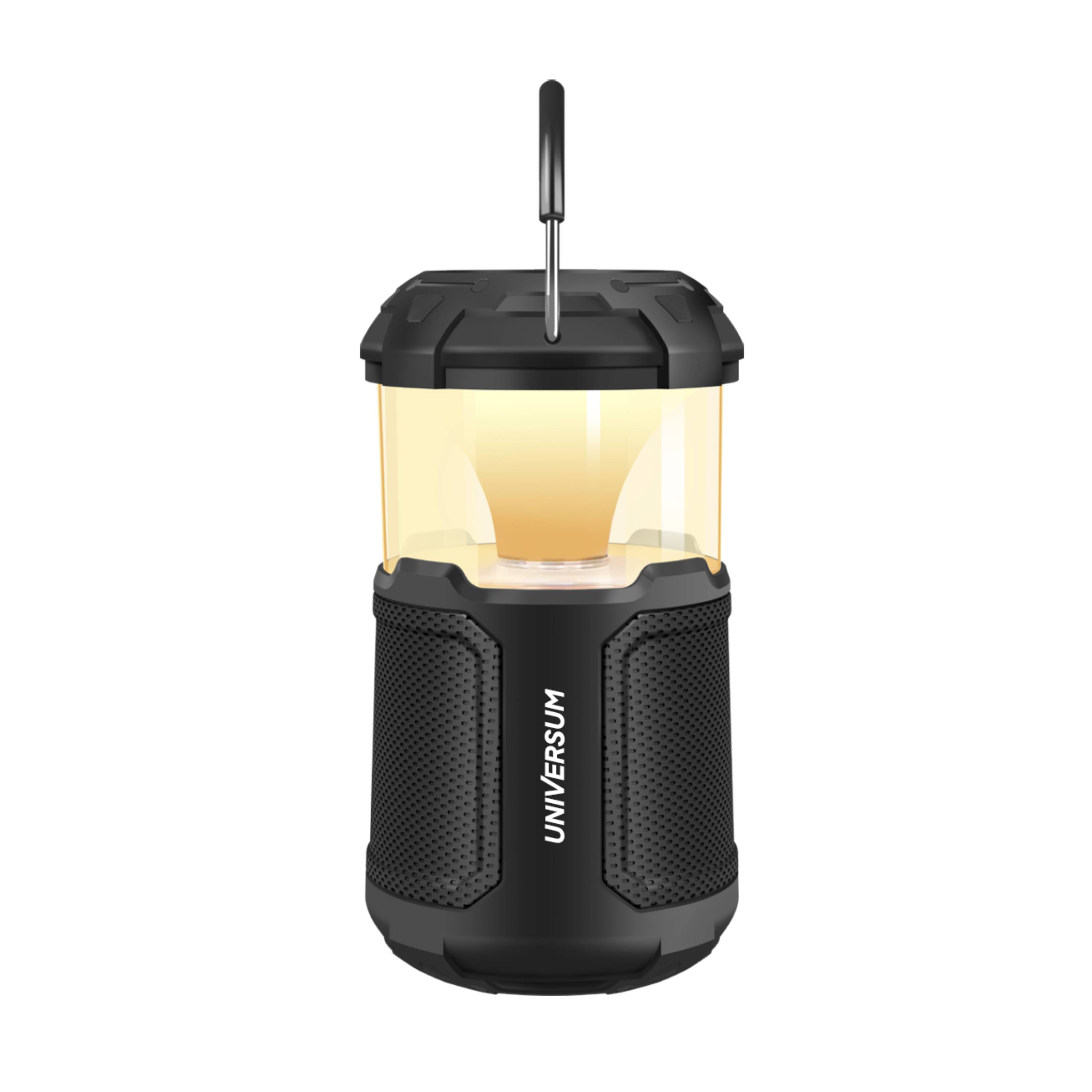 UNIVERSUM BT 300, Outdoor Bluetooth Lautsprecher mit Lampe, Powerbank USB, 20W