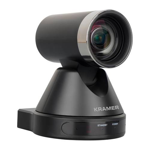 KRAMER K-CAMHD - FULL-HD PTZ-Kamera mit Schwenk- & Neigefunktion (1.080p | 12x optischer & 16x digitaler Zoom | H.264 |