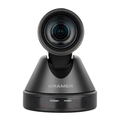 KRAMER K-CAMHD - FULL-HD PTZ-Kamera mit Schwenk- & Neigefunktion (1.080p | 12x optischer & 16x digitaler Zoom | H.264 |