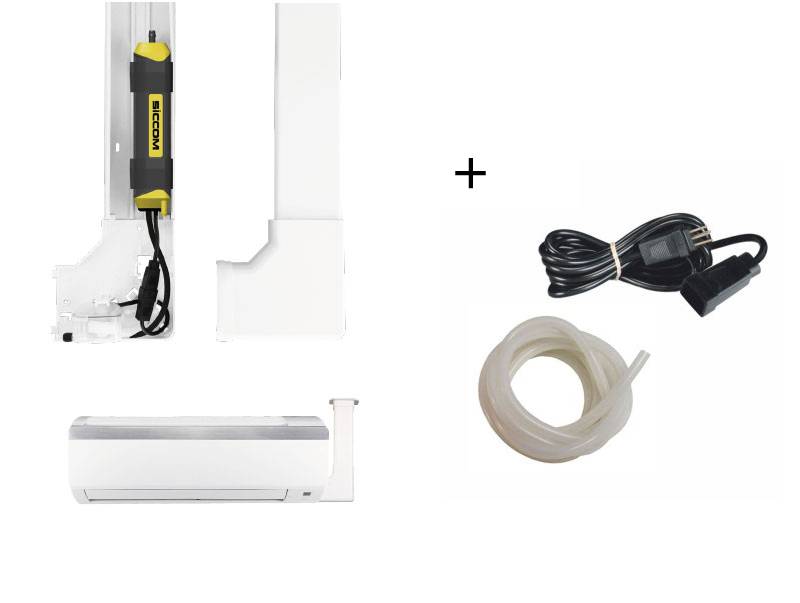 Siccom Flowatch Silence DT20 | Typ:Verlängerungskit mit Leitungsführungskanal