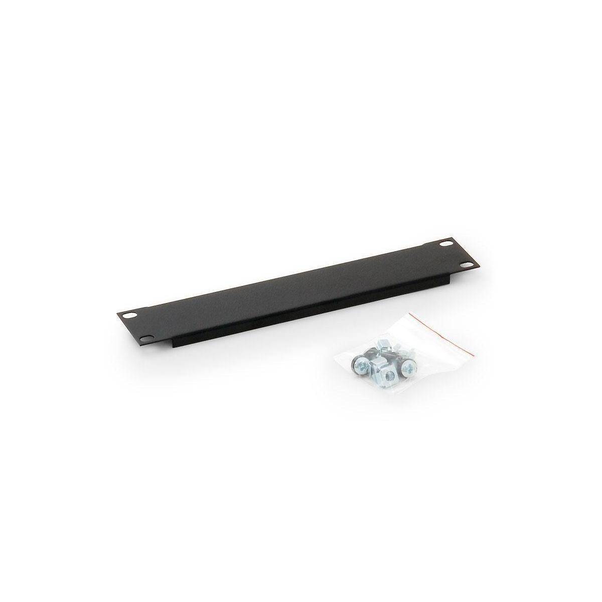 RAB-ZP-X01-C1 - 10" Blindplatte 1HE, schwarz
