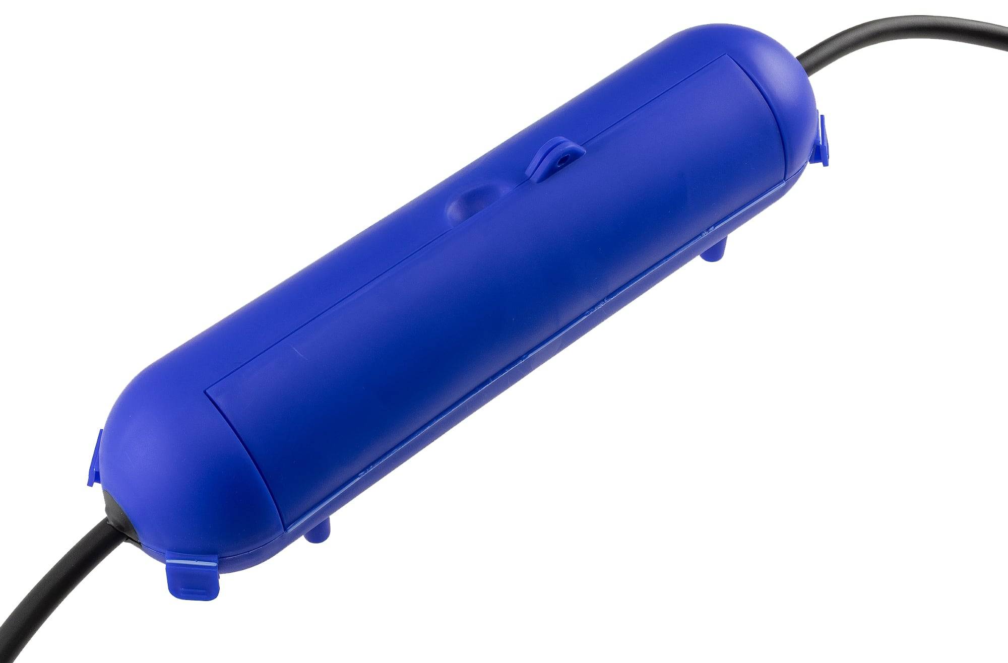 ChiliTec 23785 Kabelschutzbox für Aussen IP44 XL für CEE, LxØ 365x90mm, Blau