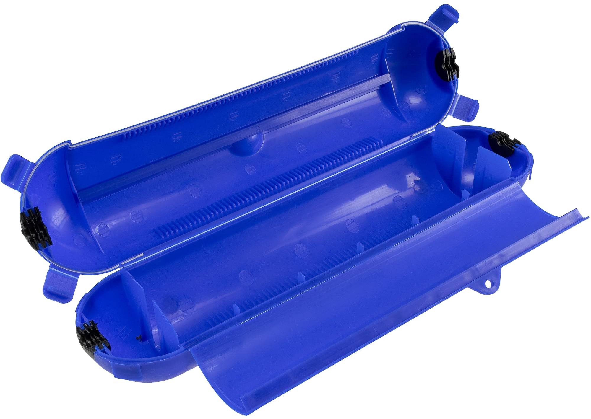 ChiliTec 23785 Kabelschutzbox für Aussen IP44 XL für CEE, LxØ 365x90mm, Blau