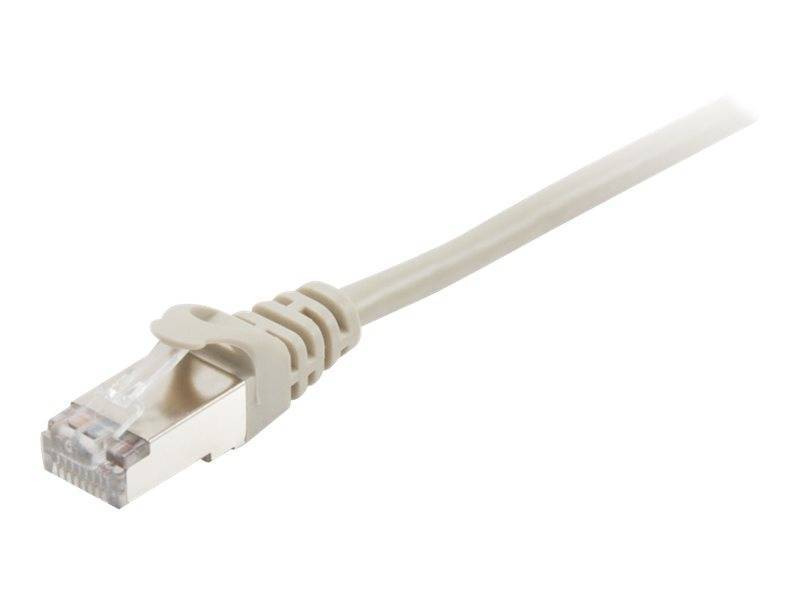 Equip Patchkabel Cat6A S/FTP 2xRJ45 0.25m weiß LSZH Polybeutel Kabel RJ45 Cat.6