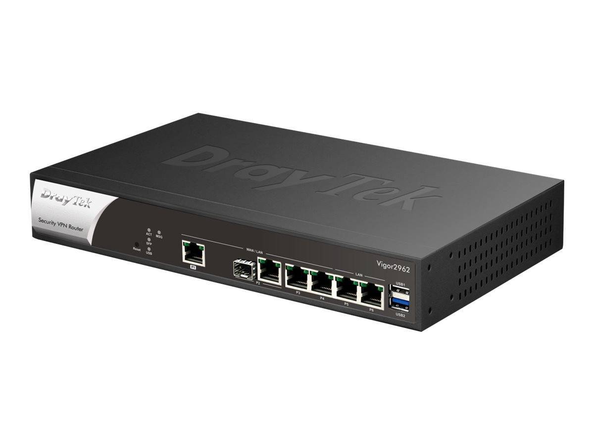 DrayTek Vigor 2962 Dual WAN Security Firewall VPN Rou. retail Multimedia-Technik Router