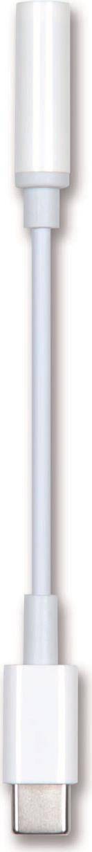 2GO Audio-Adapter Stereo für alle Type-C Geräte 20cm weiß Multimedia-Technik USB-Kabel