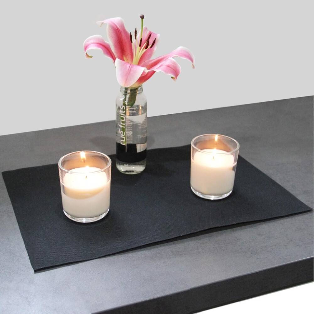 Firemat Black feuerfeste Unterlage, Größe:33x33cm