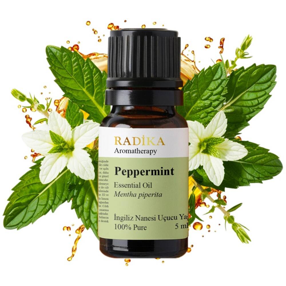 Pfefferminzöl, ätherisches Öl, 100% Rein, BIO, natürlich, 10 ml