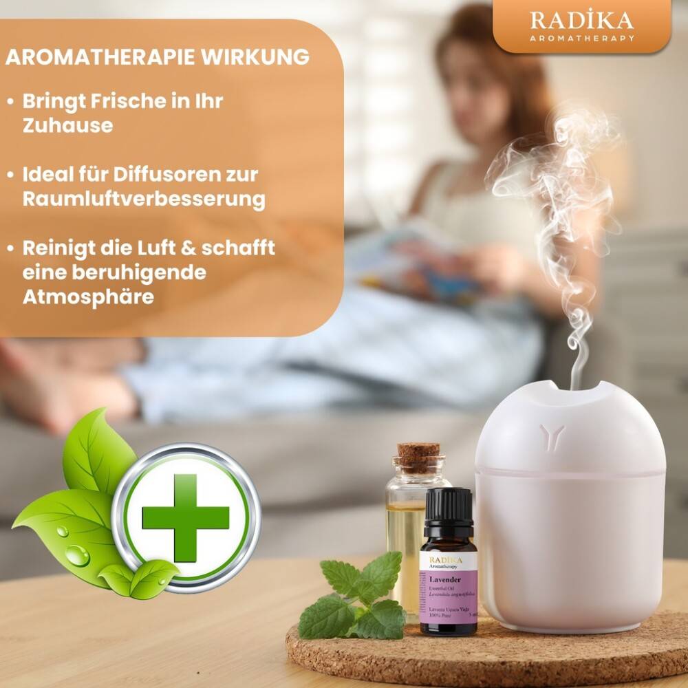 Lavendelöl, ätherisches Öl, 100% Rein, BIO, natürlich, 10 ml