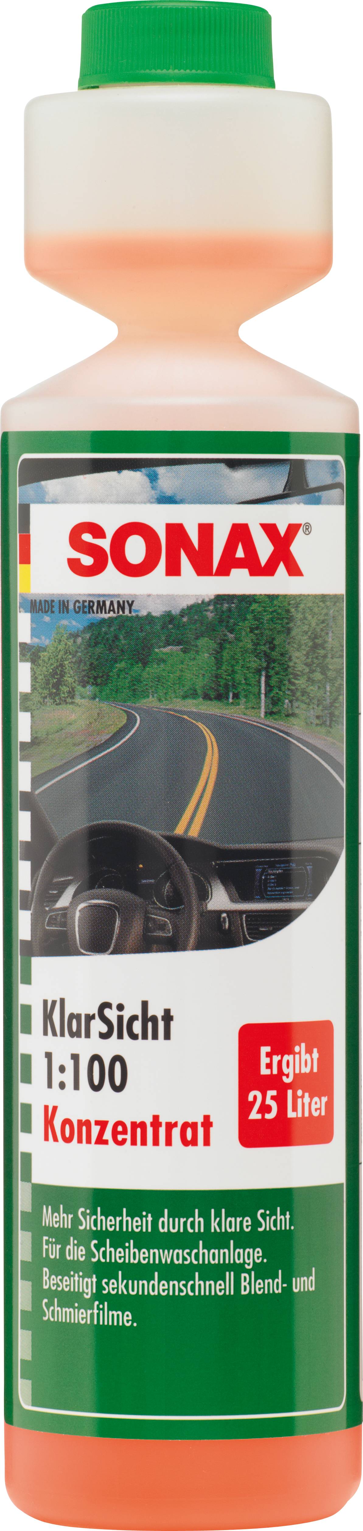 SONAX KlarSicht 1:100 Konzentrat 250 ml