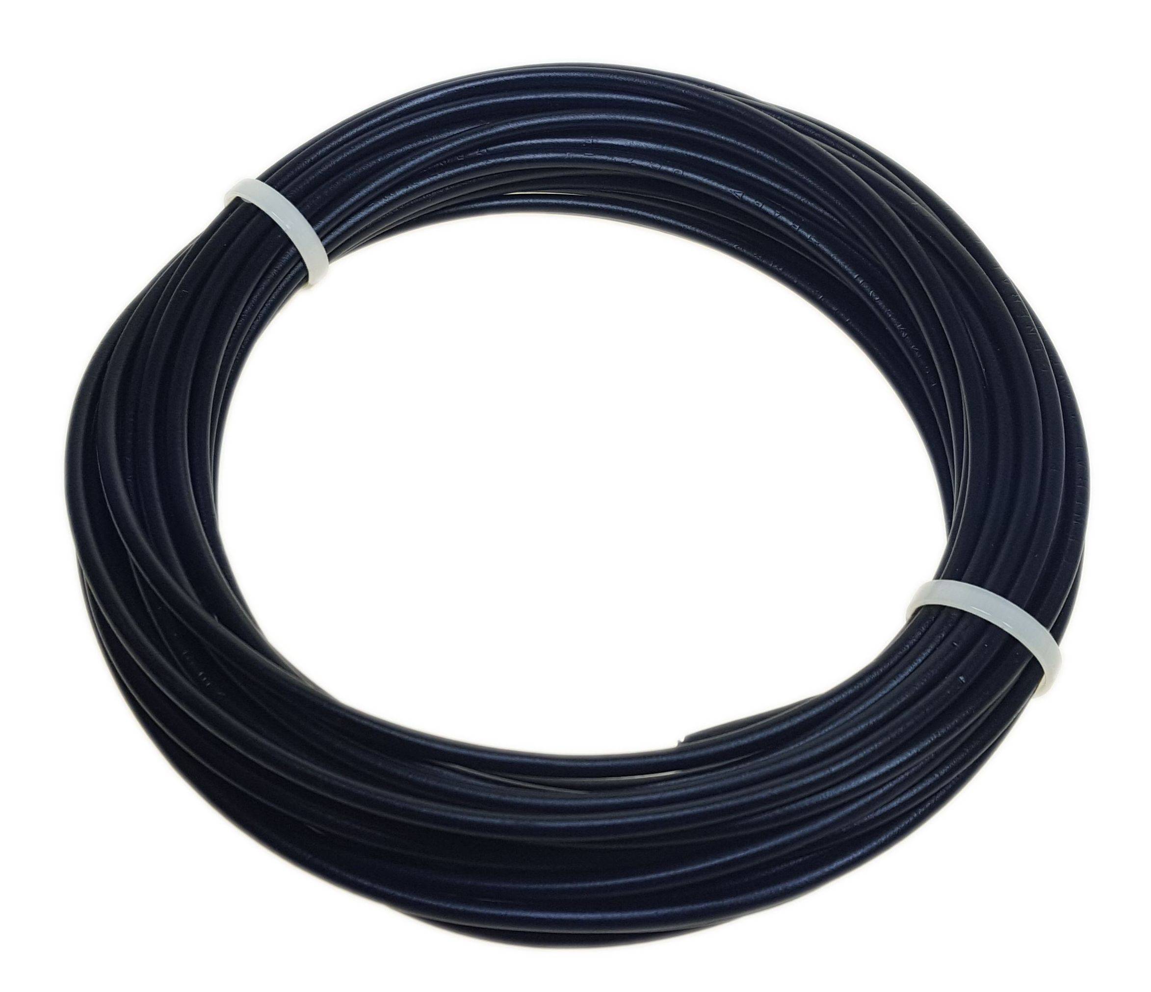 baytronic Aderleitung Litze Kupferkabel schwarz 1,5 mm² 10 m