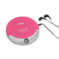 ROXX PCD 501 Tragbarer MP3-CD-Player mit Anti-Schock | LCD-Display, Wiederholfunktion, Stereokopfhöreranschluss | Inkl. In-Ear Kopfhörer, Batteriebe ROXX PCD 501 Tragbarer MP3-CD-Player mit Anti-Schock | LCD-Display, Wiederholfunktion, Stereokopfhöreranschluss | Inkl. In-Ear Kopfhörer, Batteriebe