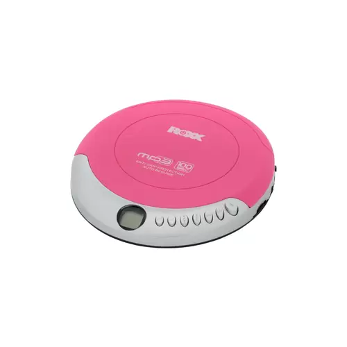ROXX PCD 501 Tragbarer MP3-CD-Player mit Anti-Schock | LCD-Display, Wiederholfunktion, Stereokopfhöreranschluss | Inkl. In-Ear Kopfhörer, Batteriebe ROXX PCD 501 Tragbarer MP3-CD-Player mit Anti-Schock | LCD-Display, Wiederholfunktion, Stereokopfhöreranschluss | Inkl. In-Ear Kopfhörer, Batteriebe