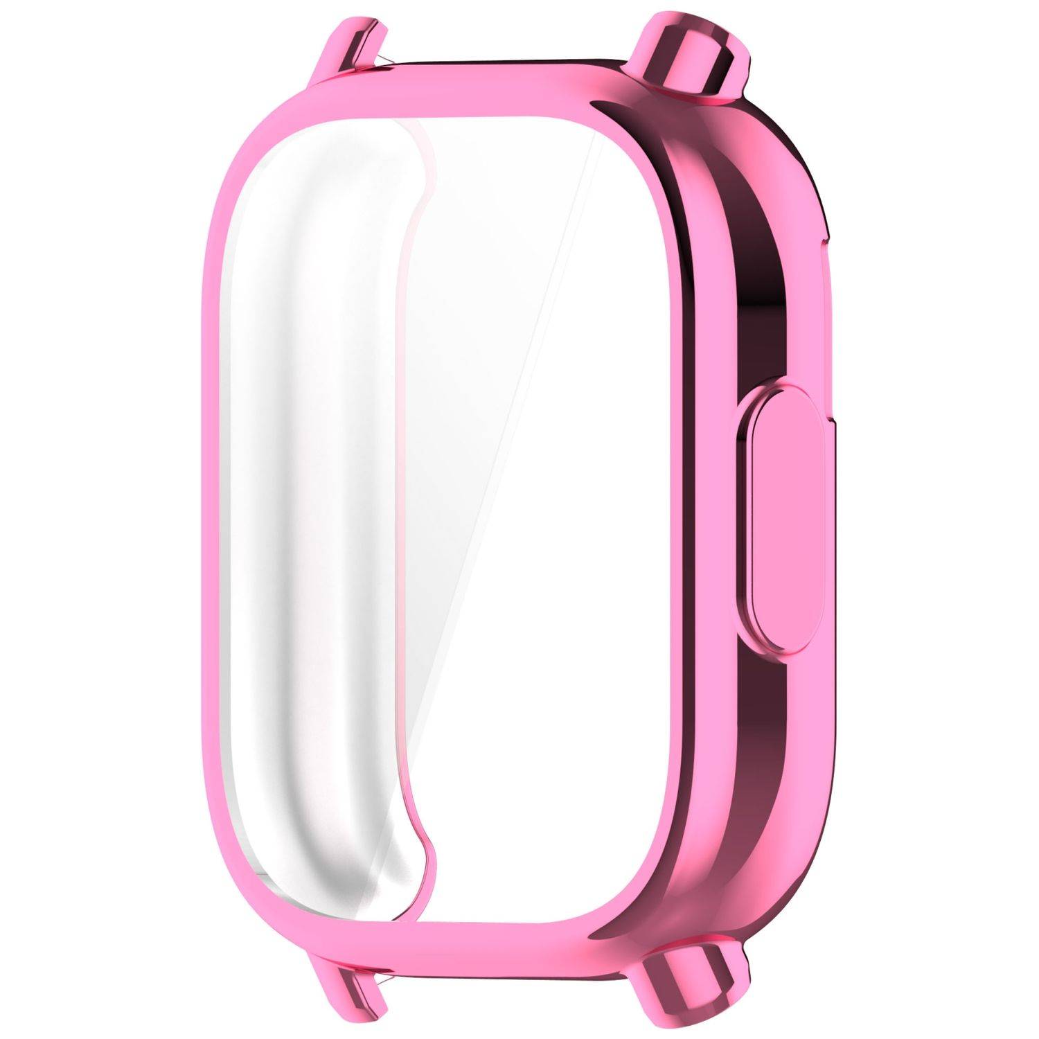 Für Xiaomi Redmi Watch 5 Lite Full Cover Soft TPU All Inclusive Smart Case Schutz Hülle Rosa
