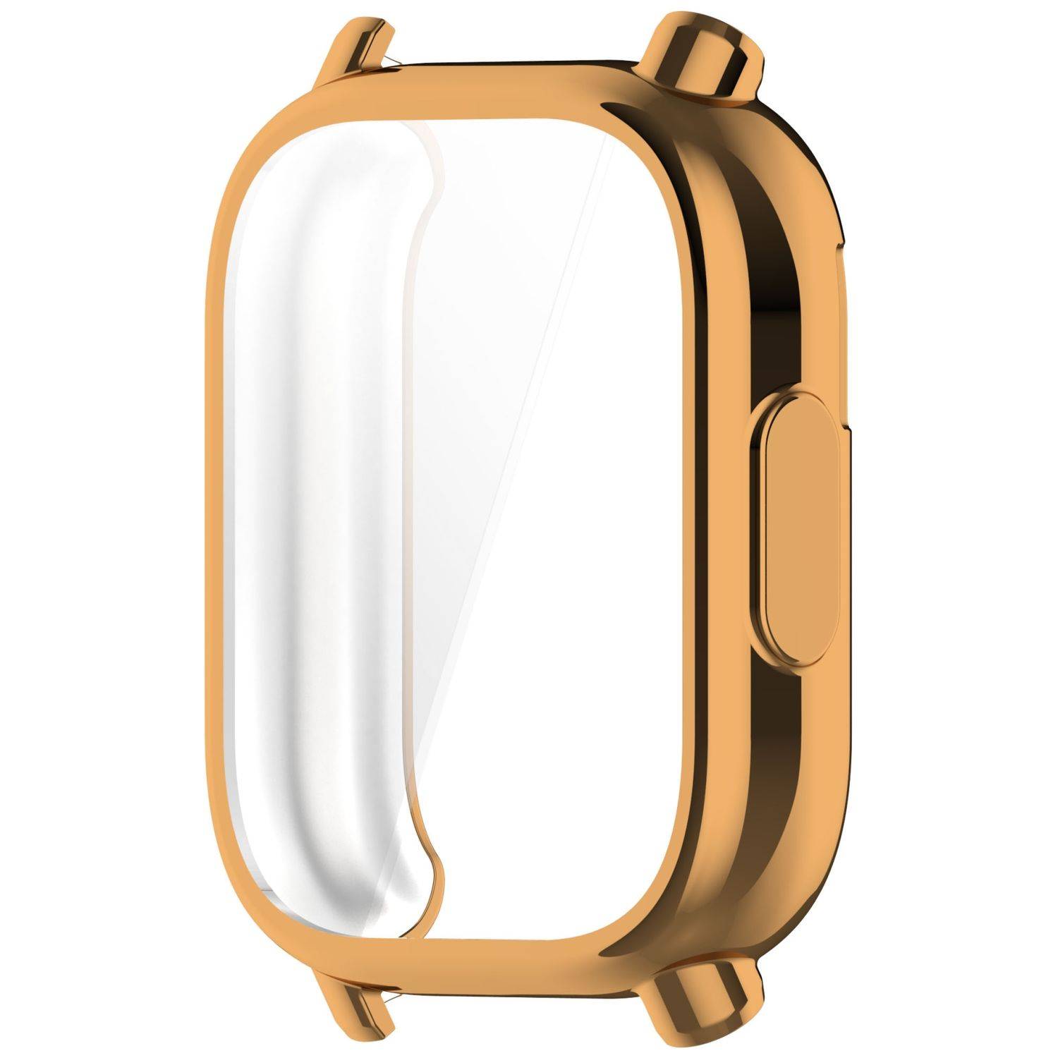 Für Xiaomi Redmi Watch 5 Active Full Cover Soft TPU All Inclusive Smart Case Schutz Hülle Rose Gold