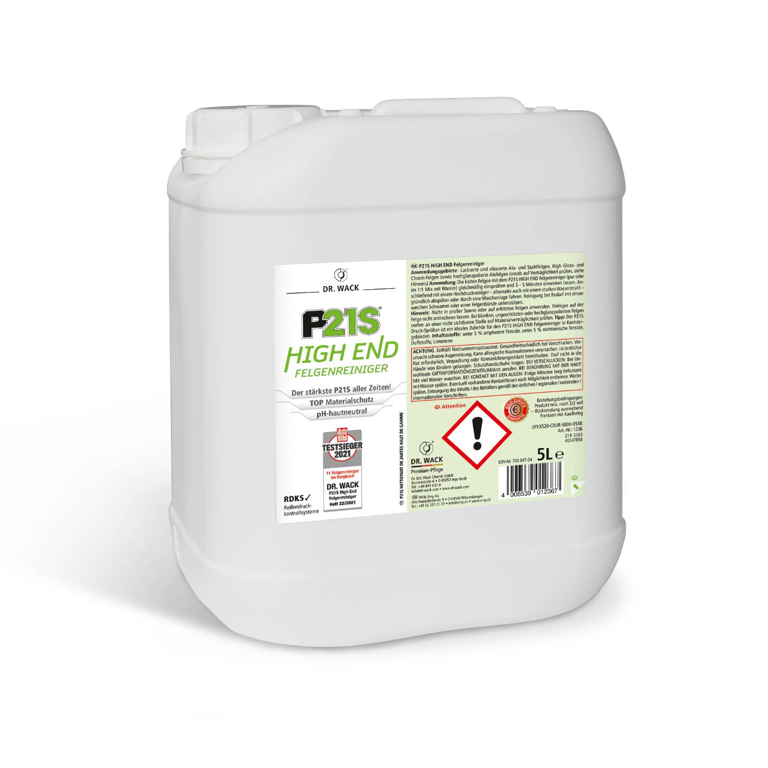 Dr. Wack P21S HIGH END Felgenreiniger 2 L