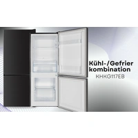 PKM Kühlgefrierkombination KHKG117EB 117 Liter Nutzinhalt, Schwarz, Nur 39 dB PKM Kühlgefrierkombination KHKG117EB 117 Liter Nutzinhalt, Schwarz, Nur 39 dB