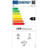 PKM Kühlgefrierkombination KHKG117EW mit Gefrierfach 117 L – 39 dB, LED, Weiß PKM Kühlgefrierkombination KHKG117EW mit Gefrierfach 117 L – 39 dB, LED, Weiß
