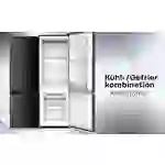 PKM Kühlgefrierkombination KHKG173BC schwarz 161L Kühlschrank LED PKM Kühlgefrierkombination KHKG173BC schwarz 161L Kühlschrank LED