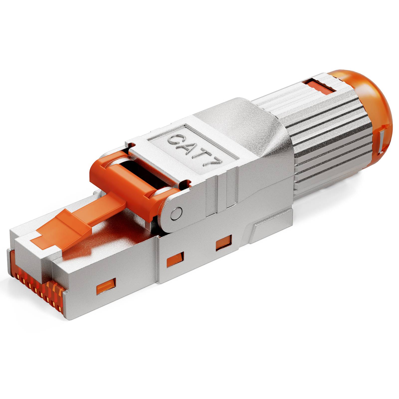 hb-digital Netzwerkstecker LAN CAT 7 RJ45 Feldkonfektionierbar mit PoE Unterstützung
